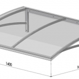 Z čeho a jak udělat baldachýn nad verandou domu